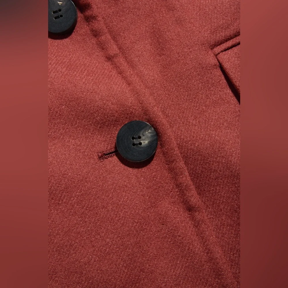 Dior rust wool