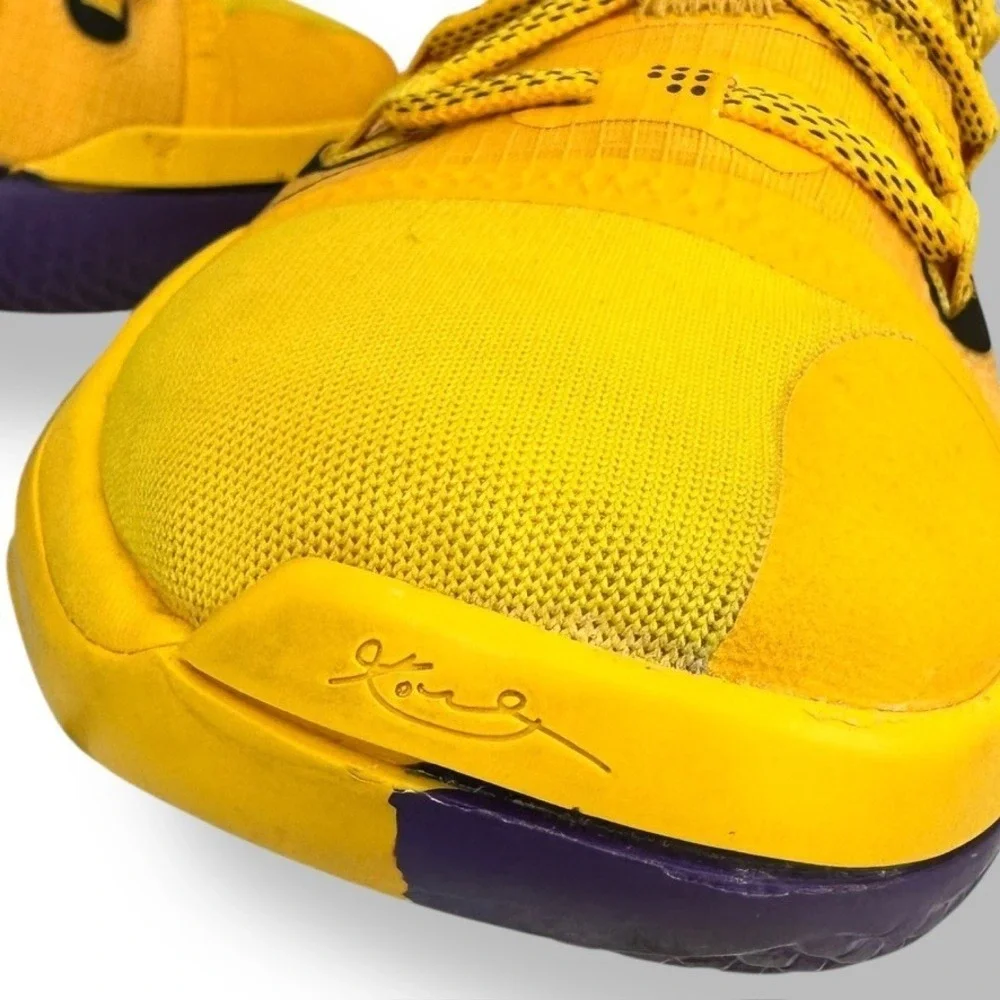 Nike Kobe AD Exodus Lakers Home Amarillo Yellow Court Purple Men 8