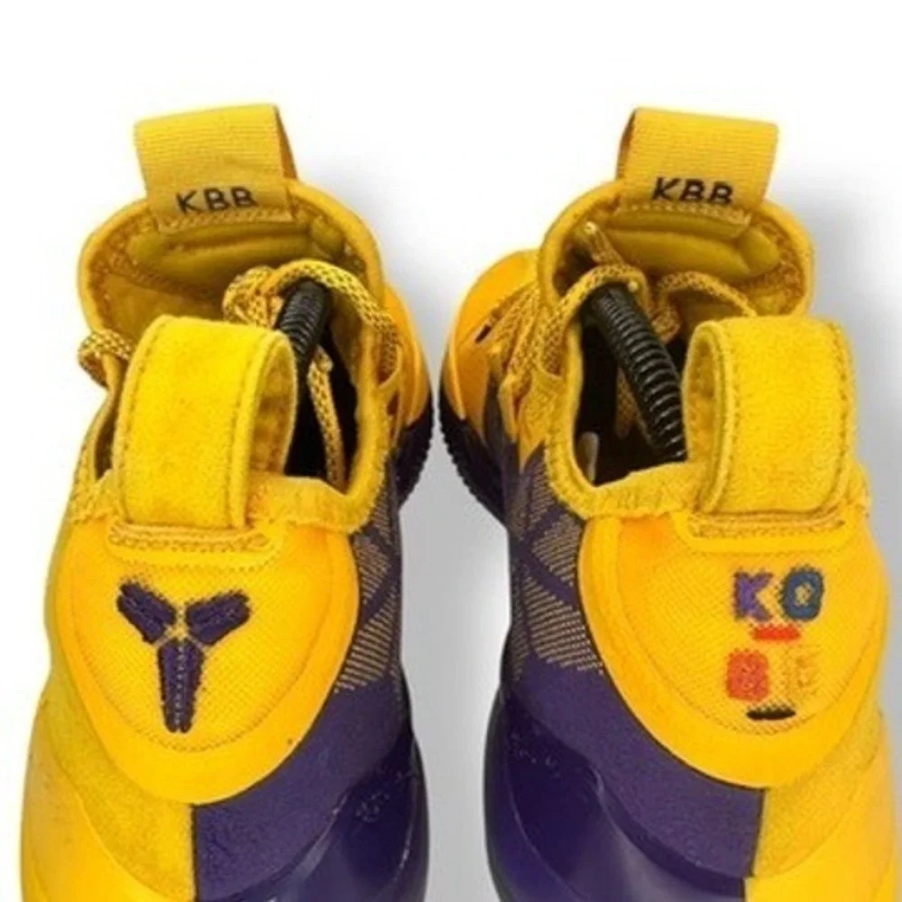 Nike Kobe AD Exodus Lakers Home Amarillo Yellow Court Purple Men 8