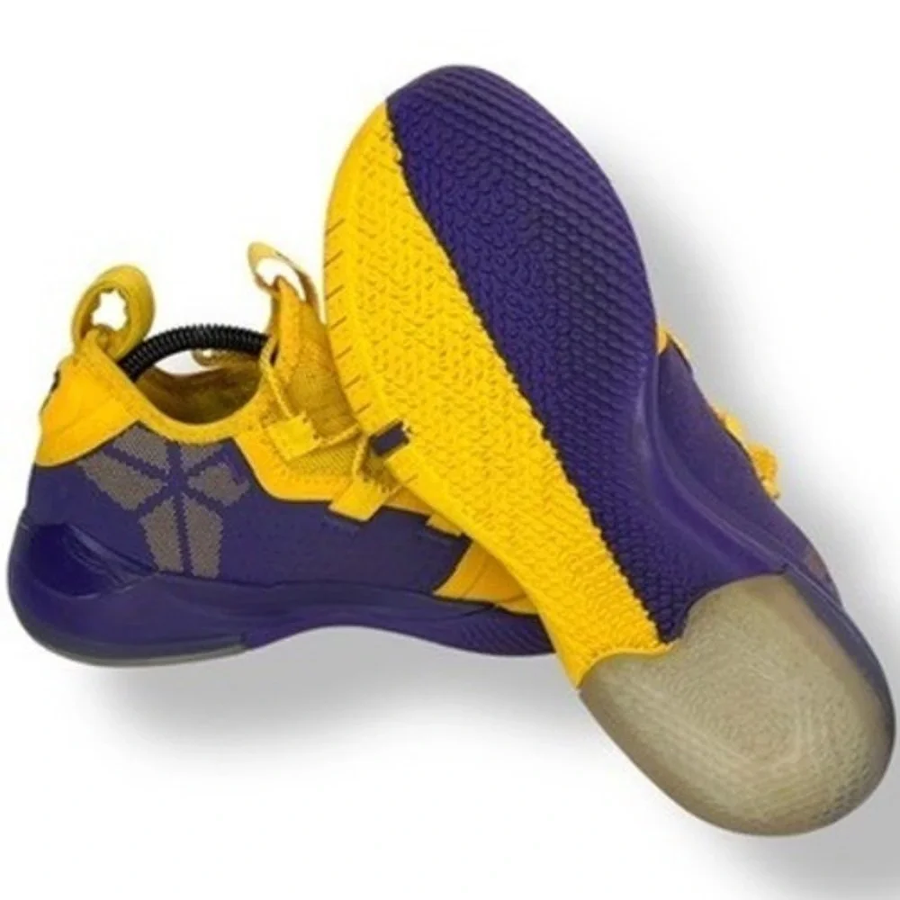 Nike Kobe AD Exodus Lakers Home Amarillo Yellow Court Purple Men 8