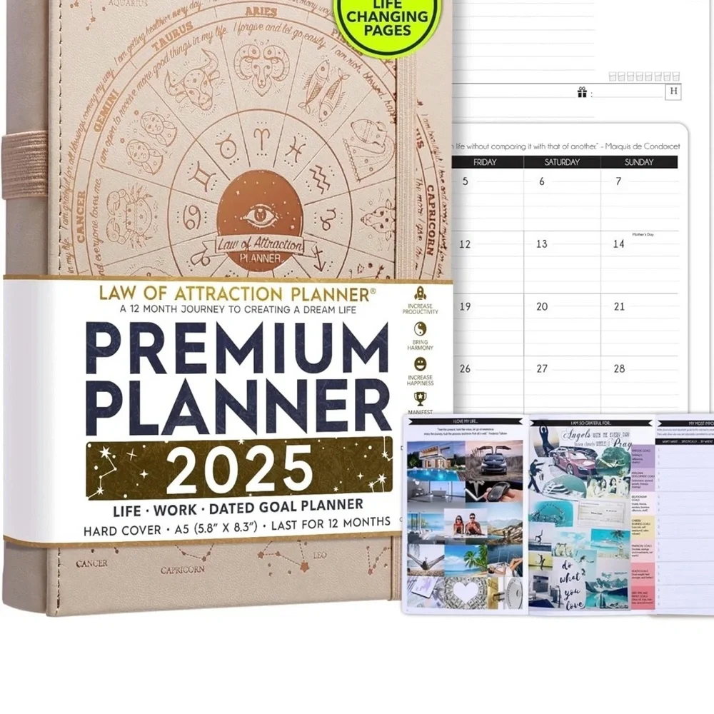Freesom Mastery Law of Attraction Planner law attraction