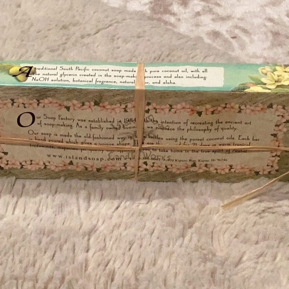 island soap set four