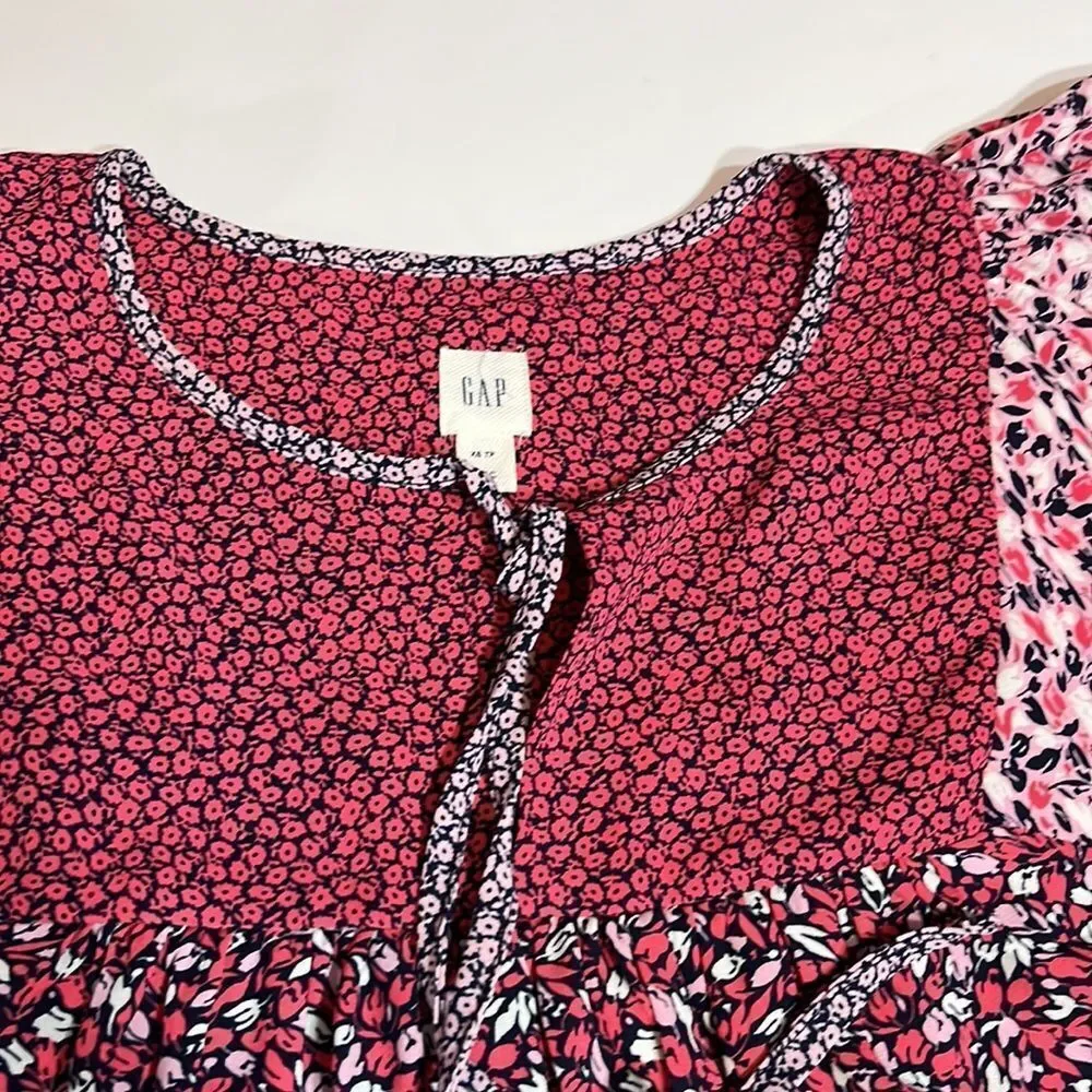 Gap Cap Sleeve Pullover Blouse