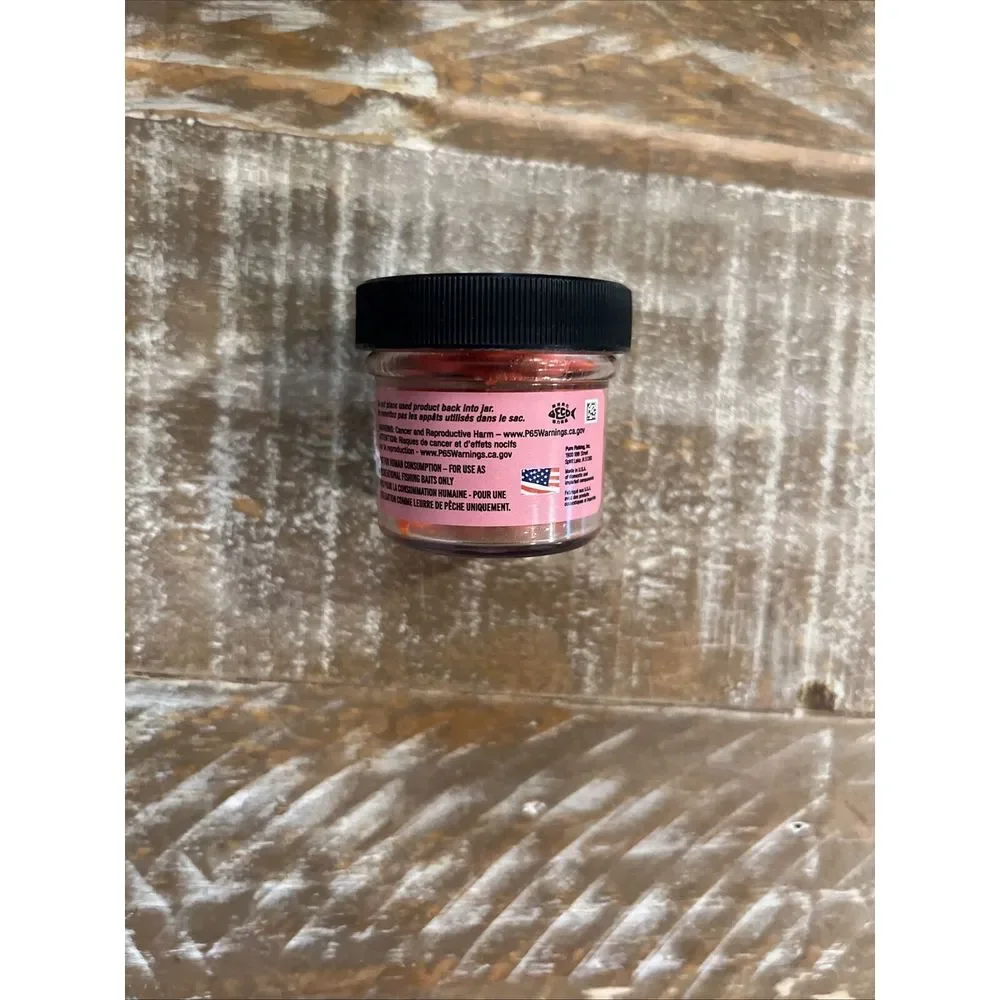 Berkley Gulp Floating Salmon Eggs 0.60‎ oz Small Jar Fluorescent Orange