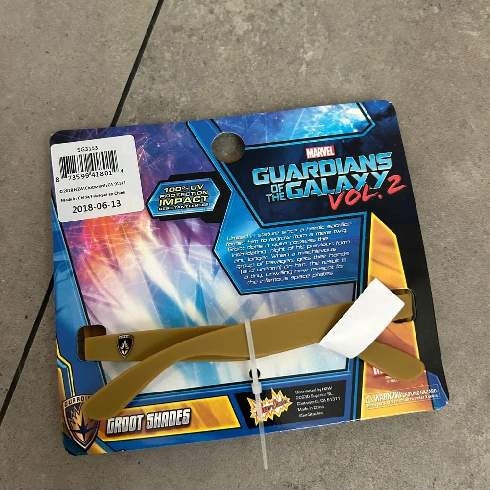 NEW marvel Groot guardians of the galaxy kids sunglasses