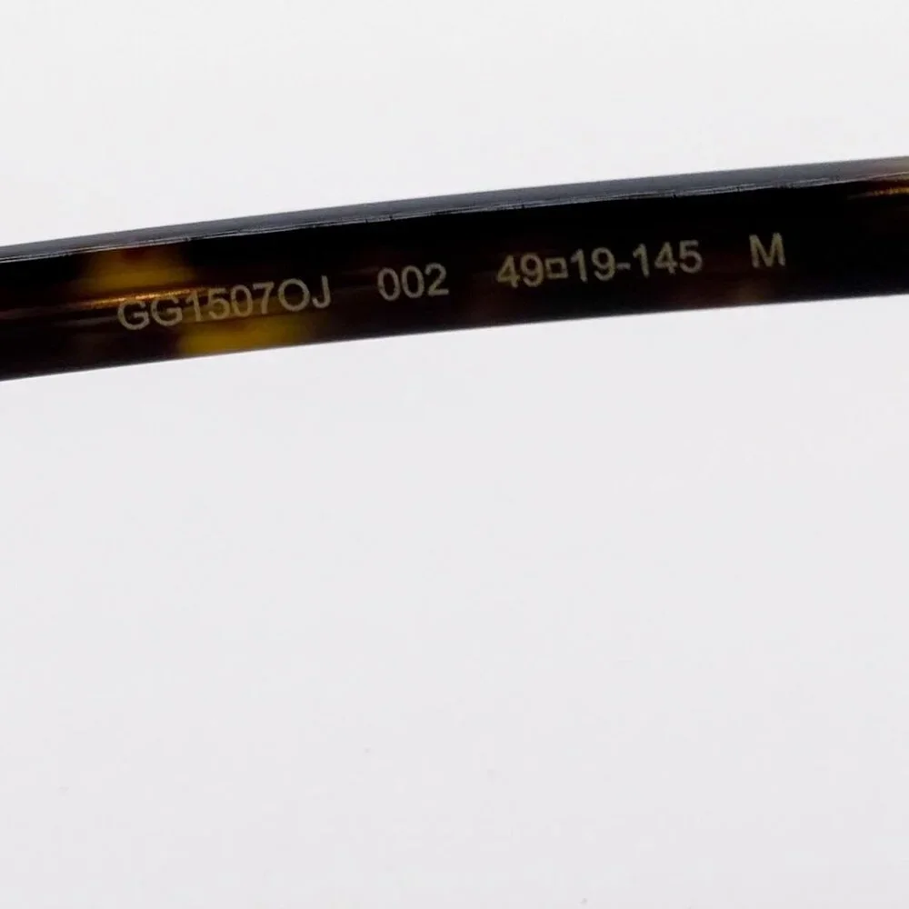 NEW GUCCI GG1507OJ 002 EYEGLASSES MEN HAVANA EYEWEAR