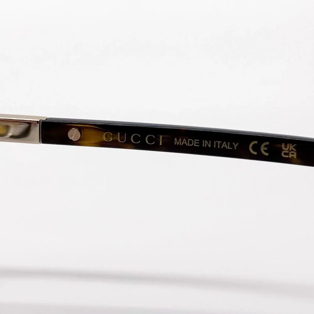 NEW GUCCI GG1507OJ 002 EYEGLASSES MEN HAVANA EYEWEAR