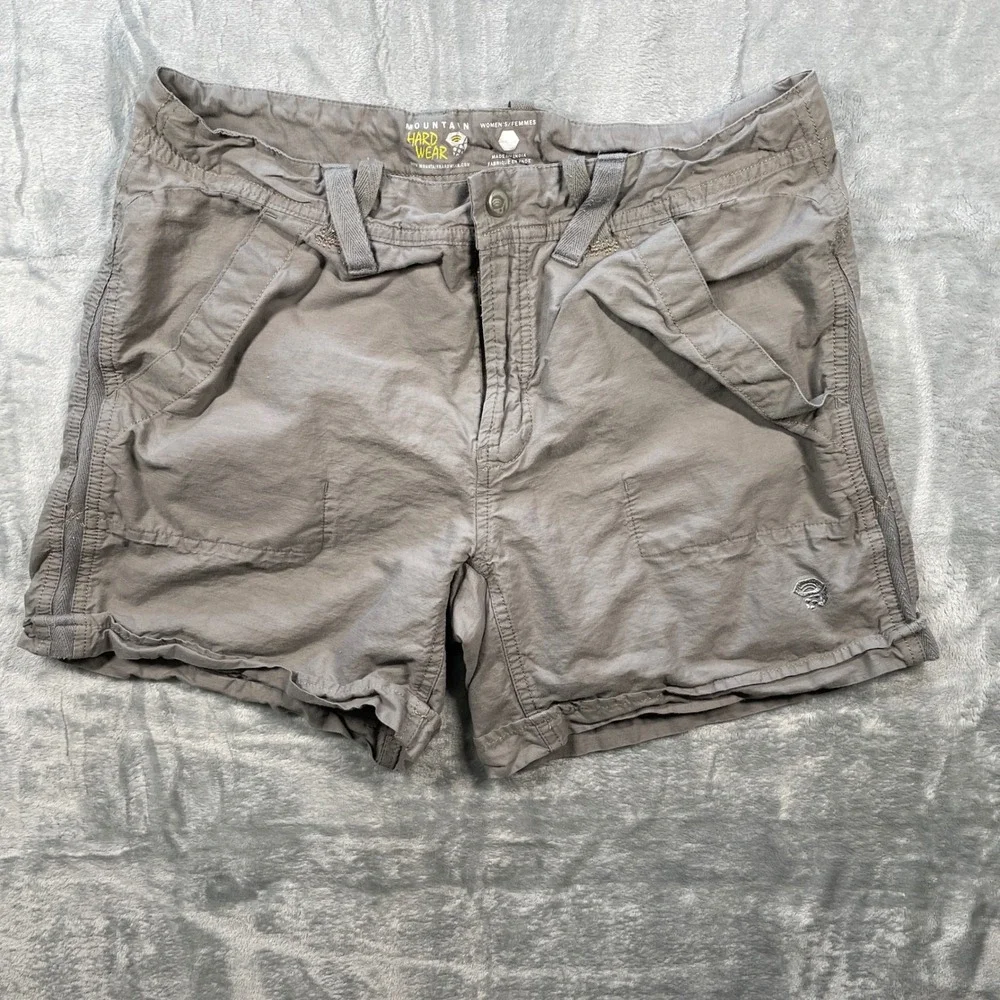 Mountain Hardwear Womens Organic Cotton Hemp Blend Hiking Shorts