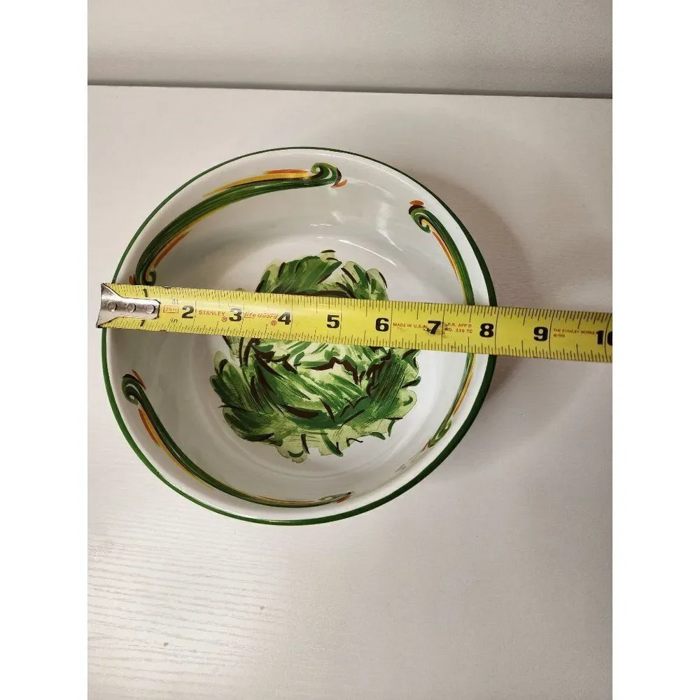 Minestrone ceramic vegetable