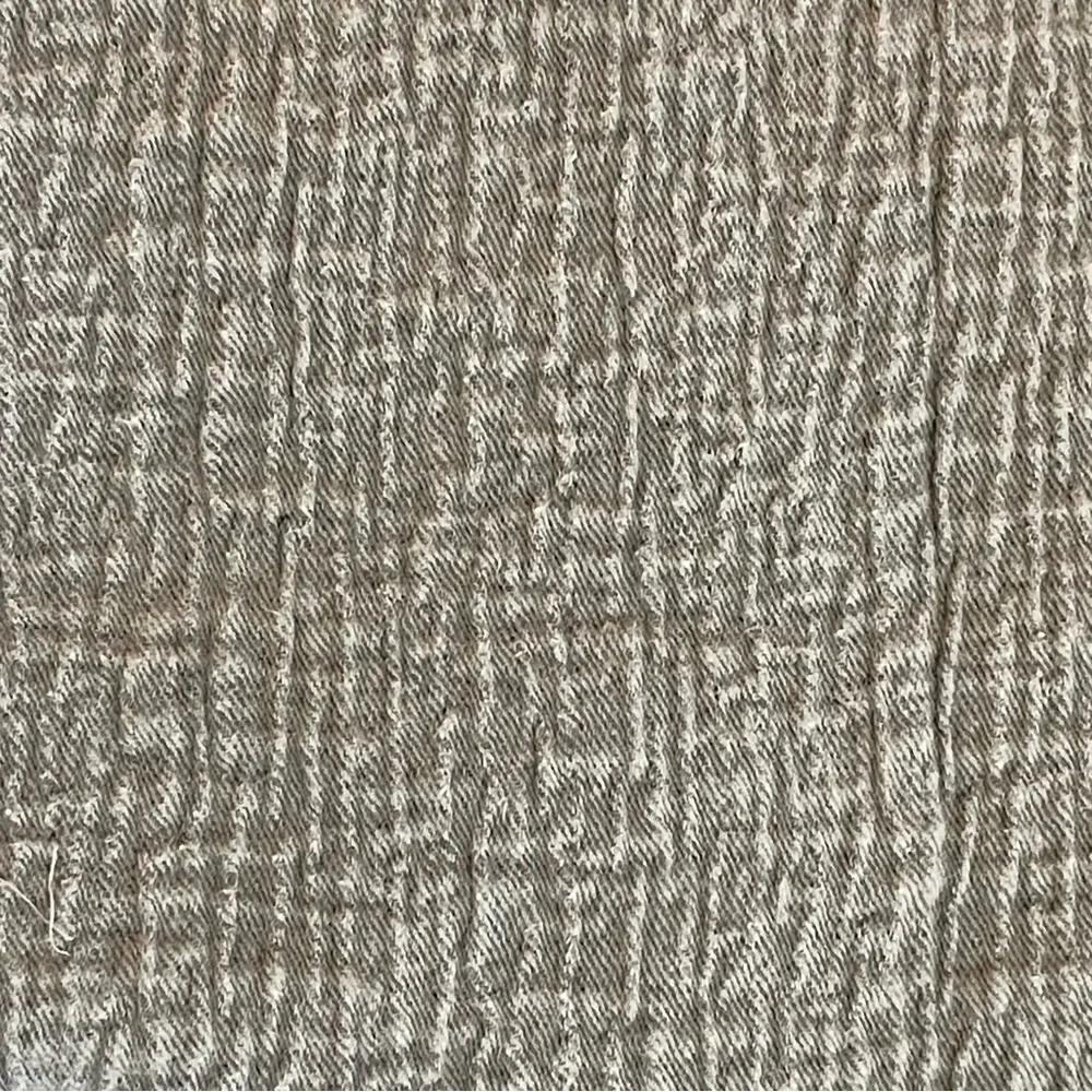 RH Restoration Hardware Gray Pair Cotton Linen Blend Standard Sz Pillow Shams