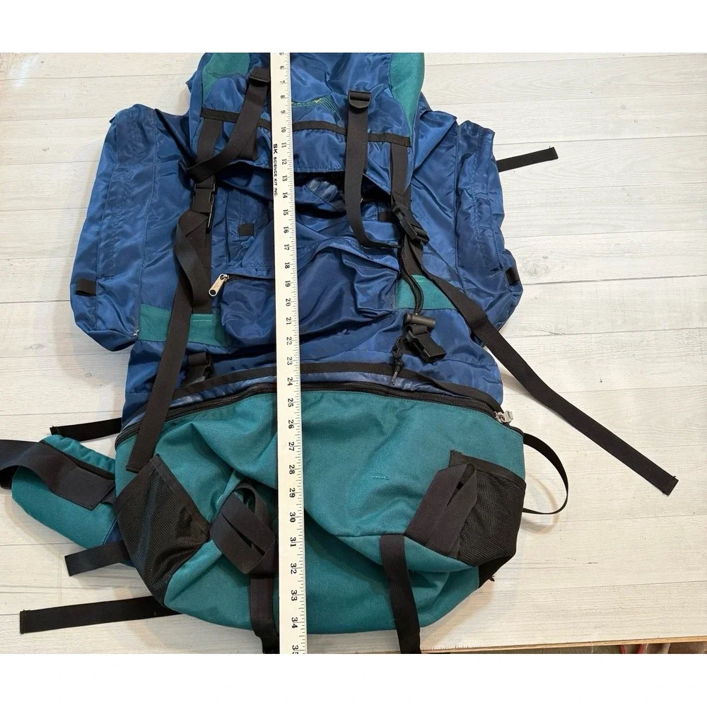 Kelty RedCloud Internal Frame Hiking Camping Backpack blue green‎