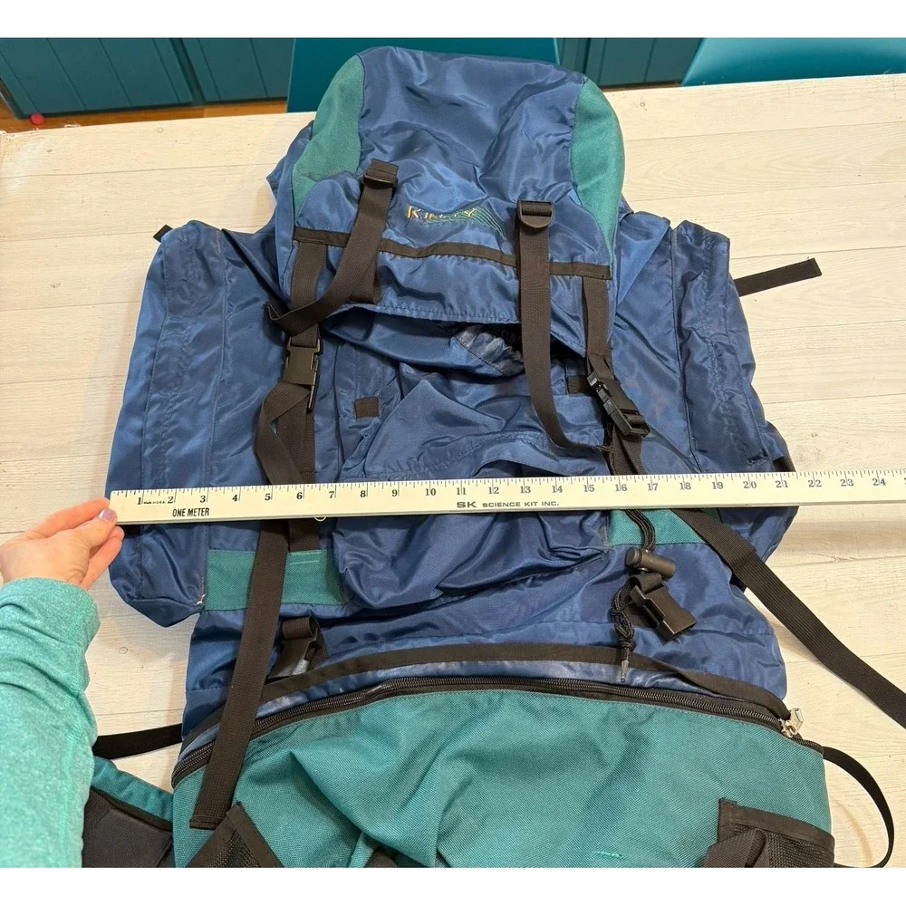 Kelty RedCloud Internal Frame Hiking Camping Backpack blue green‎