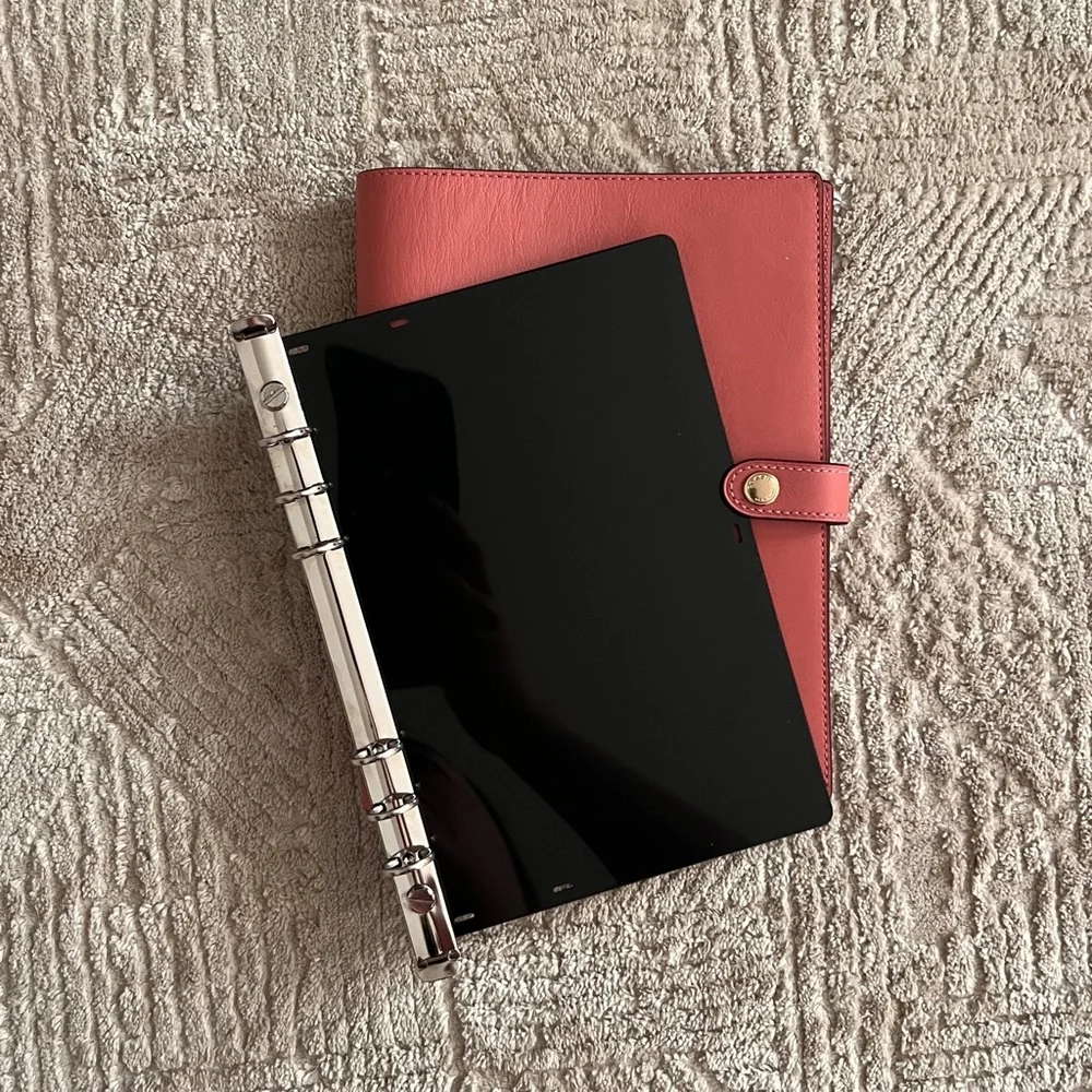 Silver ✨ COACH A5 Binder Adapter Insert for Converting to Planners and Agendas