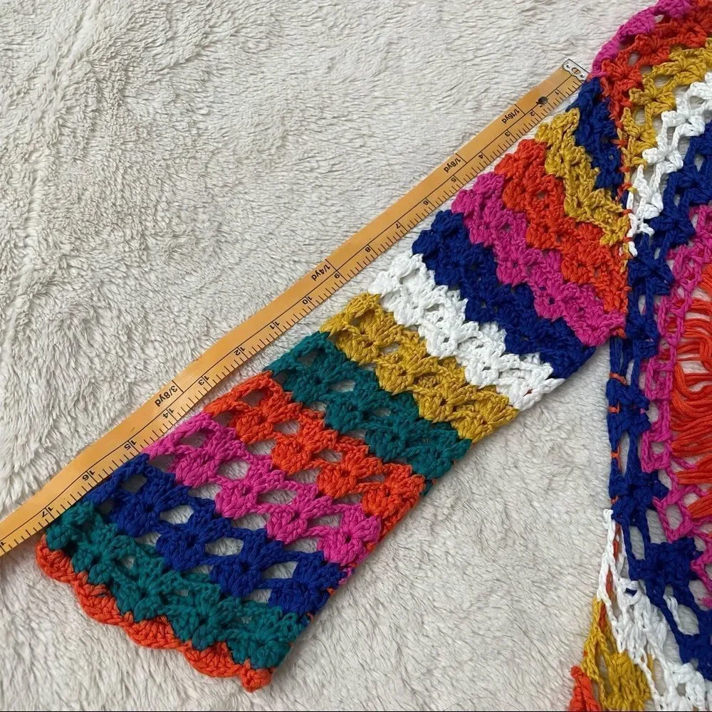 Cupshe crochet multicolor