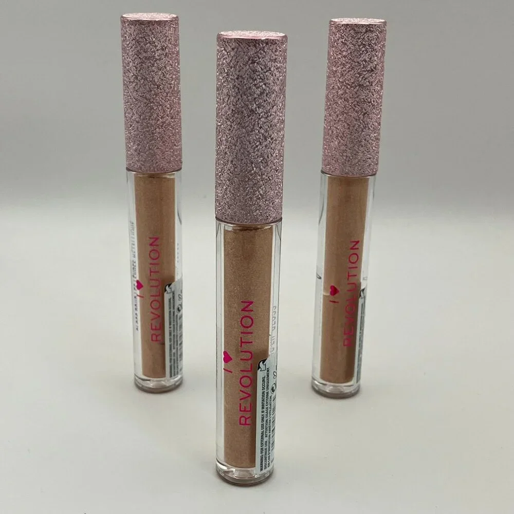 Revolution I Heart Revolution Metallic Angel Heart Lip Gloss White Wings 3 Pcs