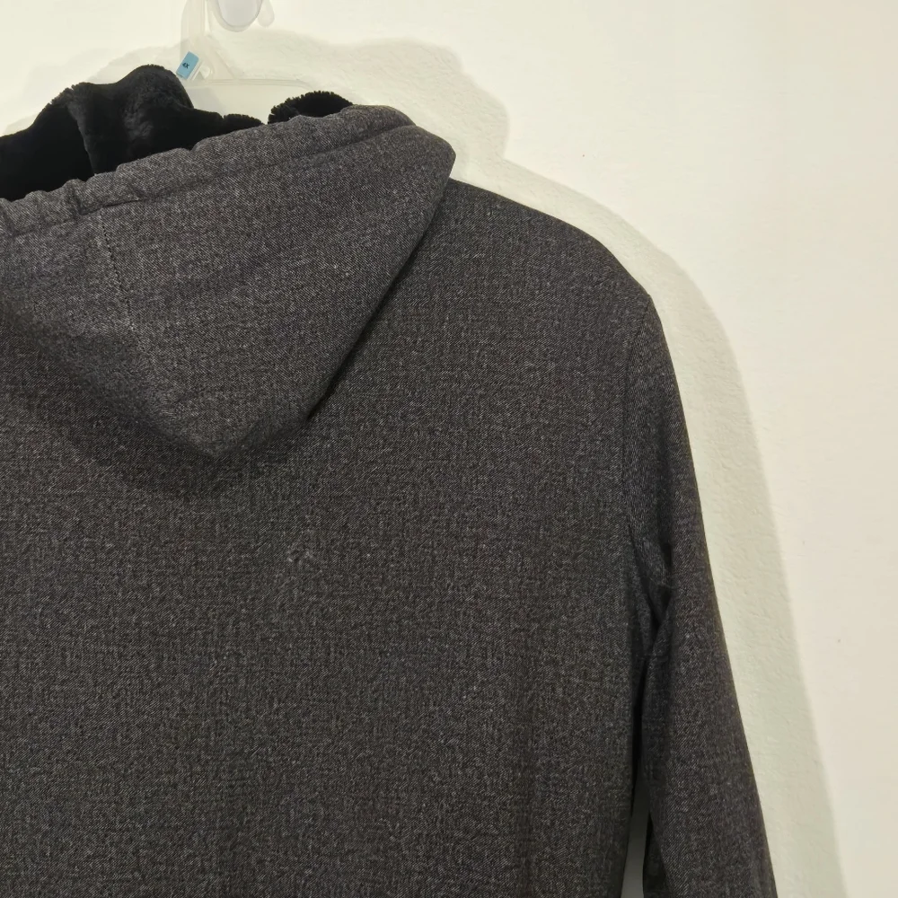 Zara Men's Gray Sweater Jacket Size S