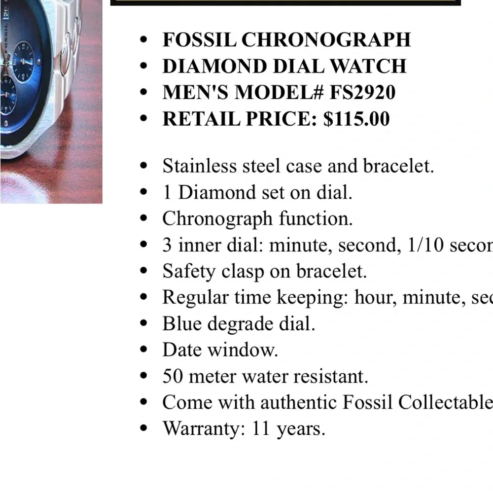Fossil sleek smartwatch