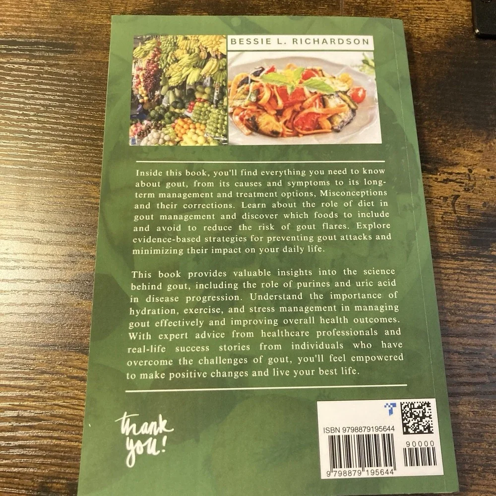 Bessie L Richardson The Healing GOUT DIET Cookbook for Beginners (Paperback)