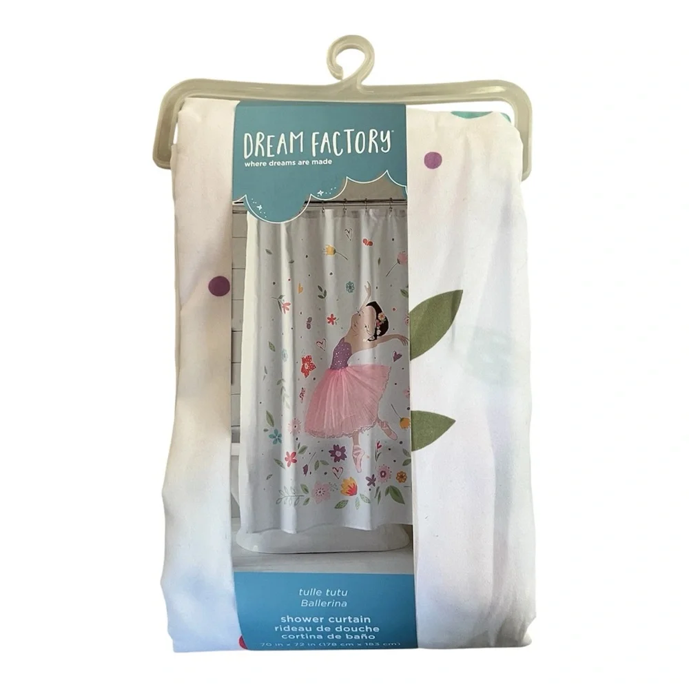 Ballerina Shower Curtain - Tulle Tutu - NWT! Adorable! Dream Factory