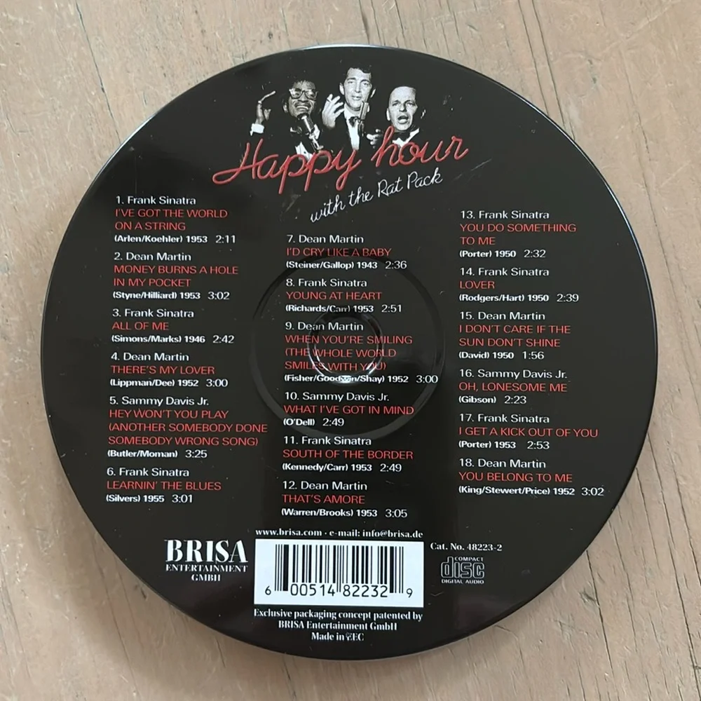 Happy Hour with the Rat Pack CD