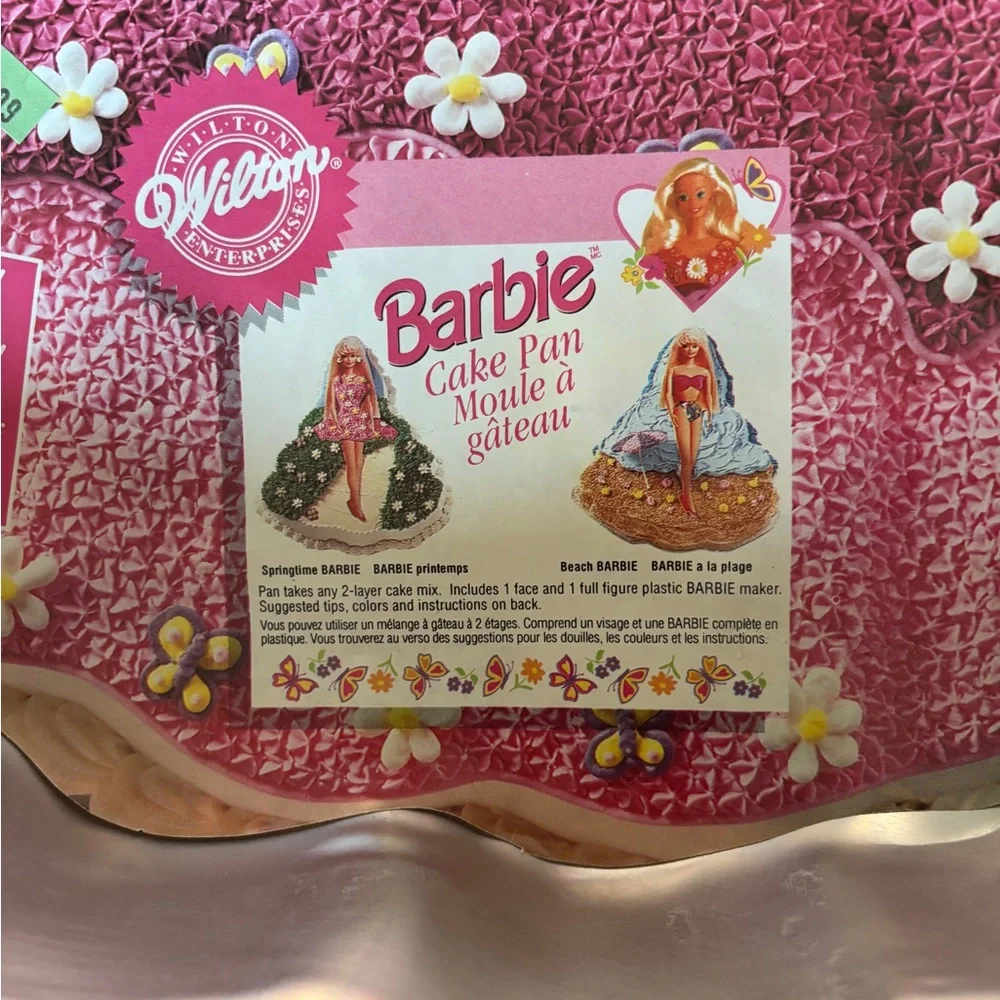 Wilton Barbie Cake Pan - 1995 Baking Model # 2105-3500