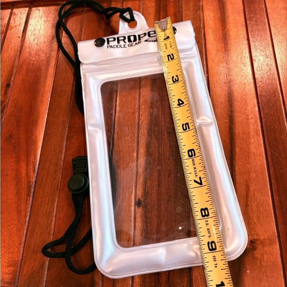 Propel Paddle Gear Clear Waterproof Phone Case - White Pair