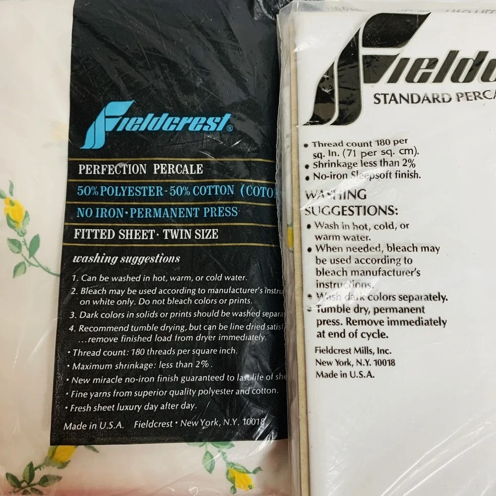 Fieldcrest roses clothing