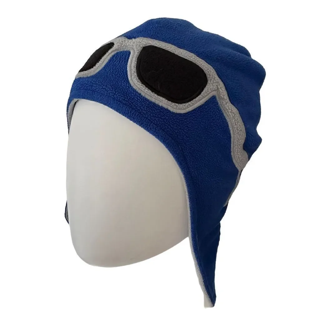 Kids “Goggles” Fleece Beanie, Size 2-4Y