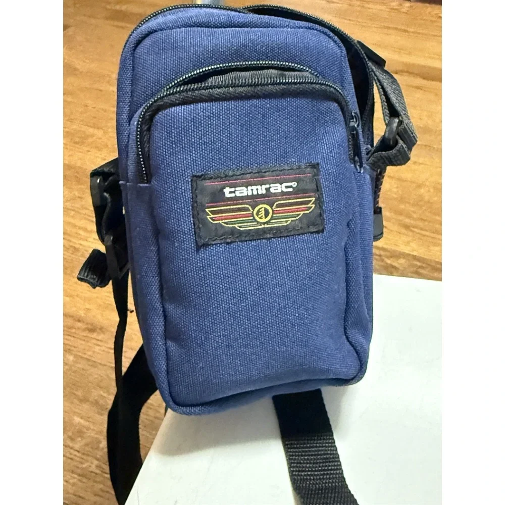 Vintage Blue Tamrac Camera Bag USA