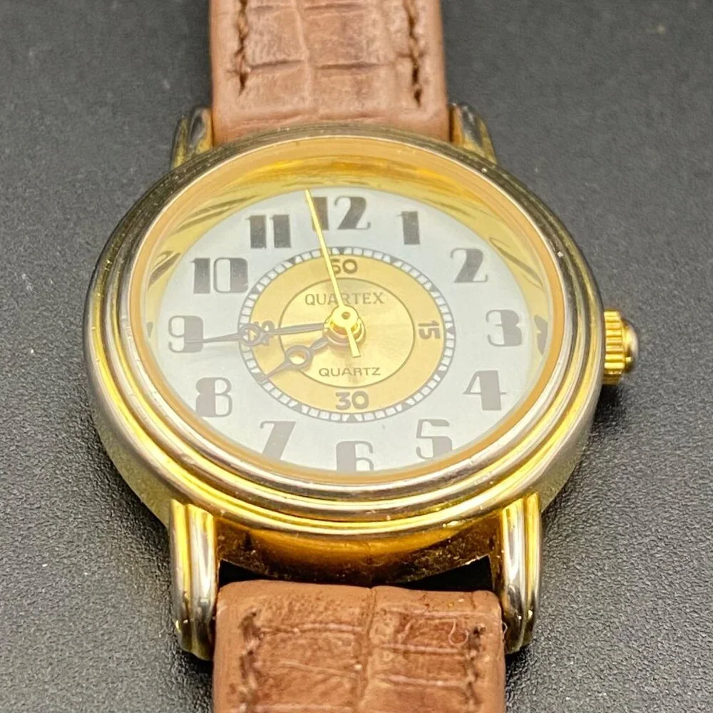 Quartex gold tone