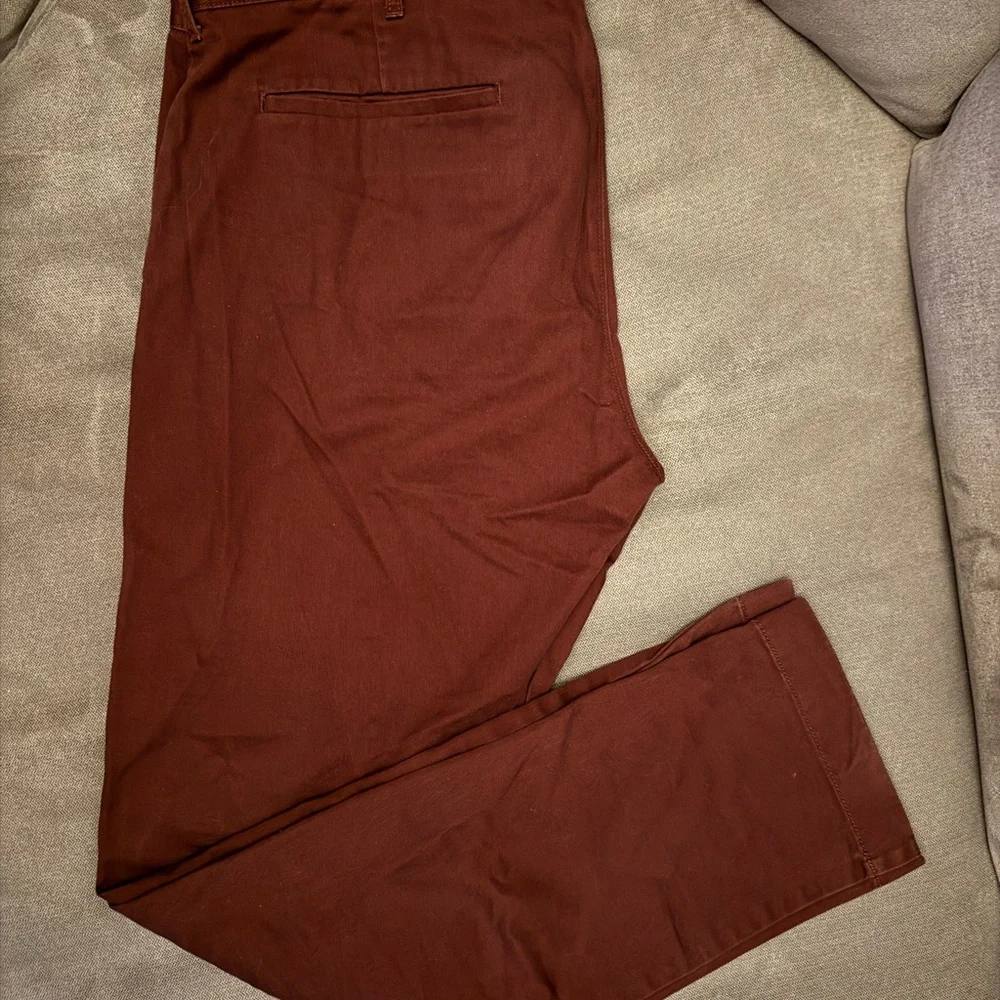 J.Crew Men's Burgundy Chino Pants