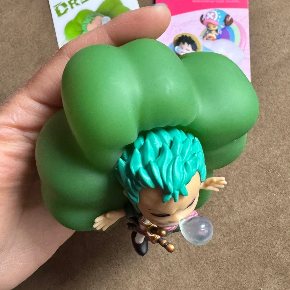 NEW One Piece Roronoa Zoro Night Light Figure Lamp Bedside LED Rechargeable