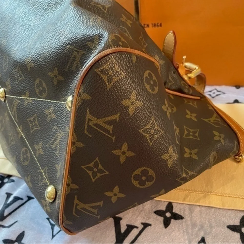 Authentic LOUIS VUITTON Monogram Tivoli GM
