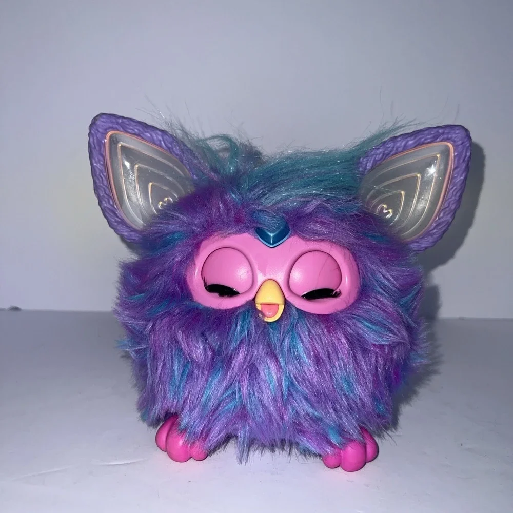 Hasbro Furby Purple Interactive Talking Plush Toy - Tested Works