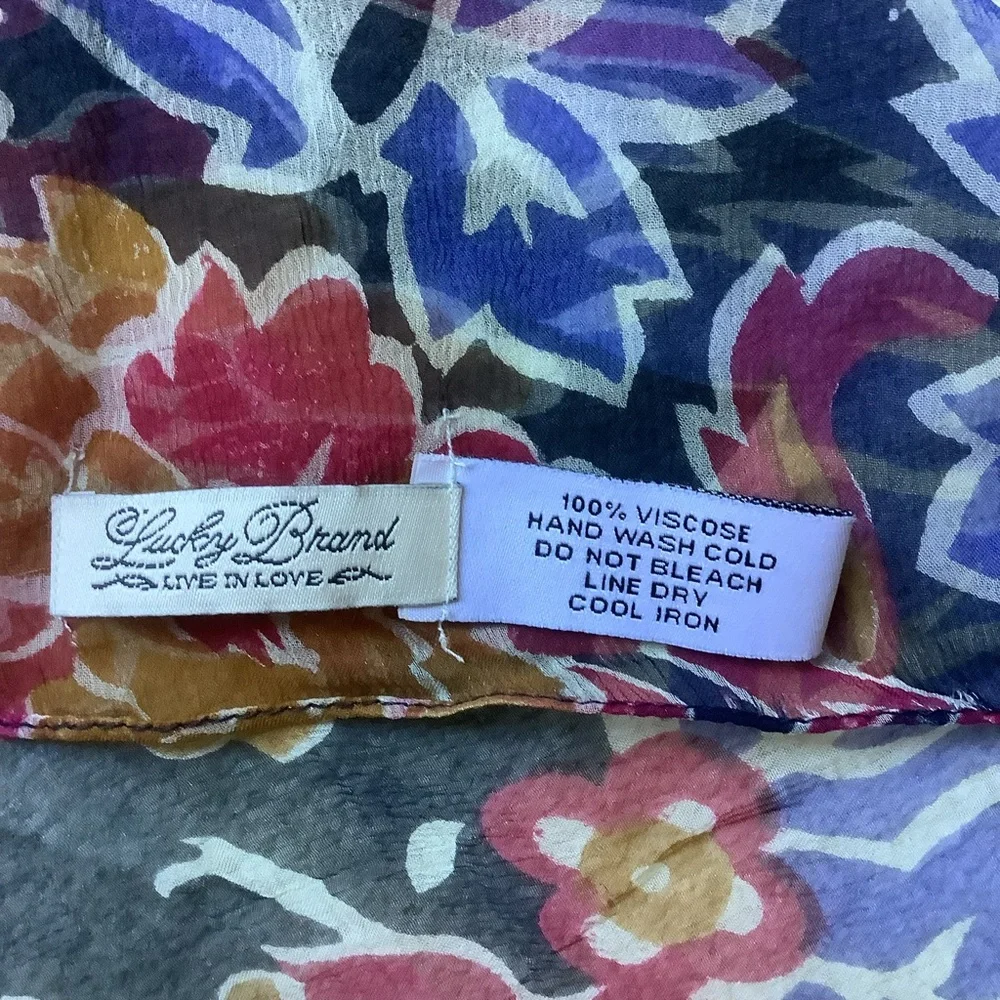 Lucky Brand vibrant floral
