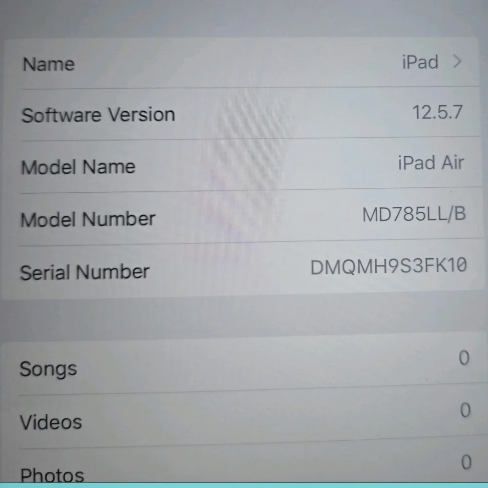 Apple ipad air