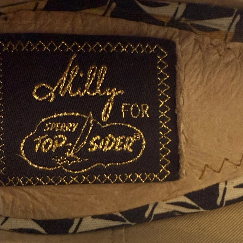 Milly for Sperry leather nautical upper