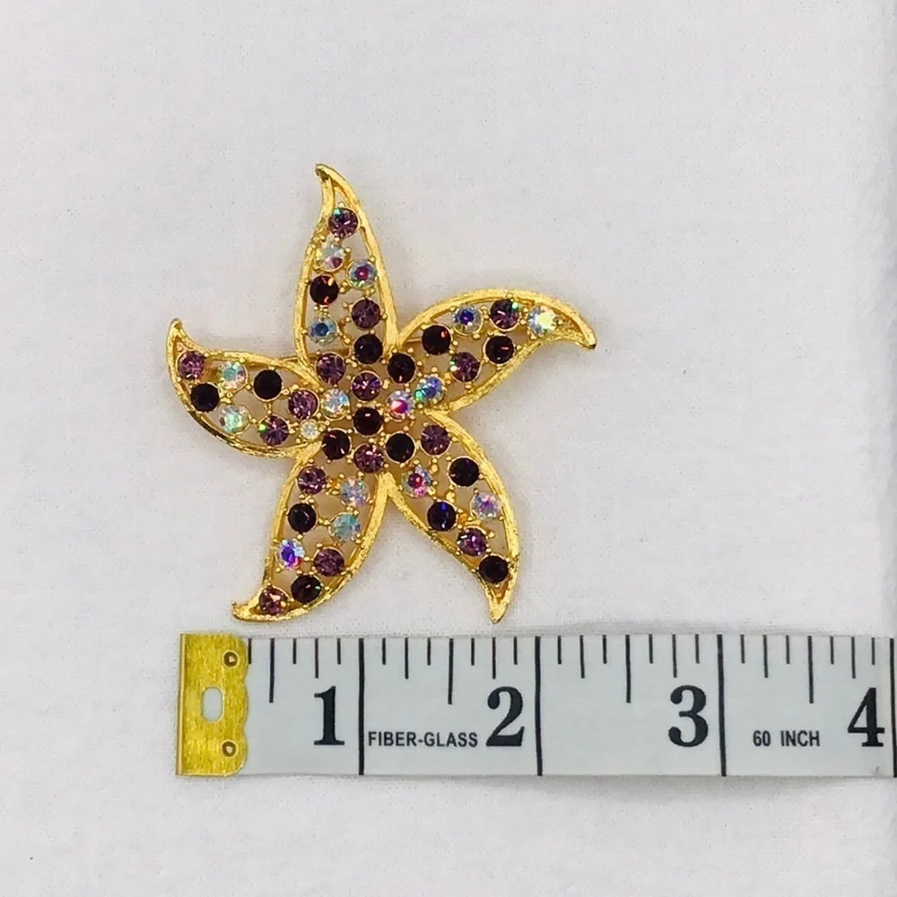 Vintage aurora lapel ▪️brooch