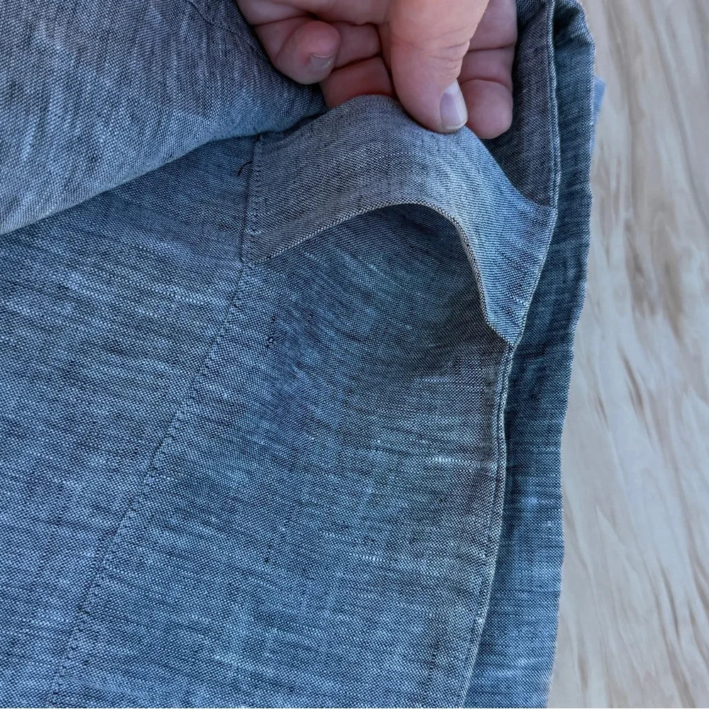 West Elm sheer drapes
