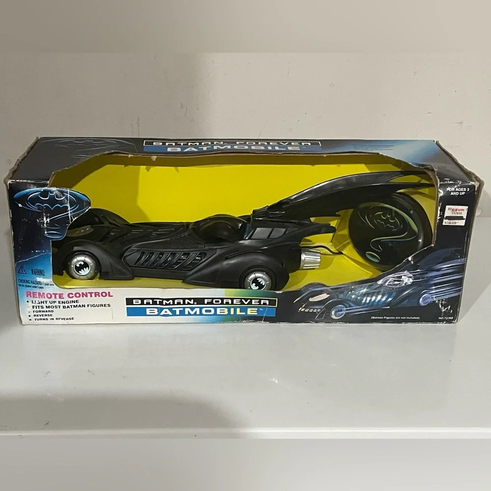 Batman Forever Electronic Batmobile Sealed In Original Box DC Comics 1995