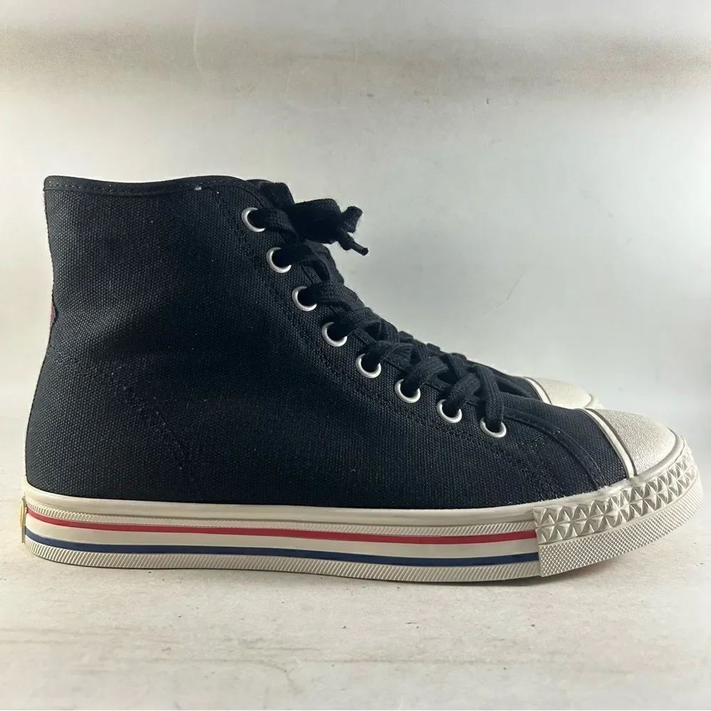 NEW Hood Rocket 66 HC Shoes Lace Up Sneakers Black Size Womens 9 Mens 7