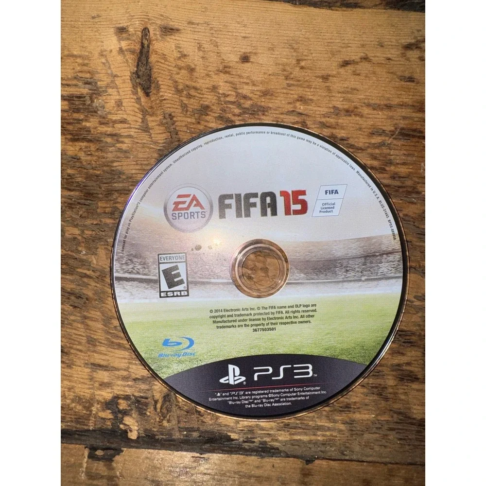 FIFA 15 Soccer PlayStation 3 PS3 EA Sports Video‎ Game No Case (Disc Only)