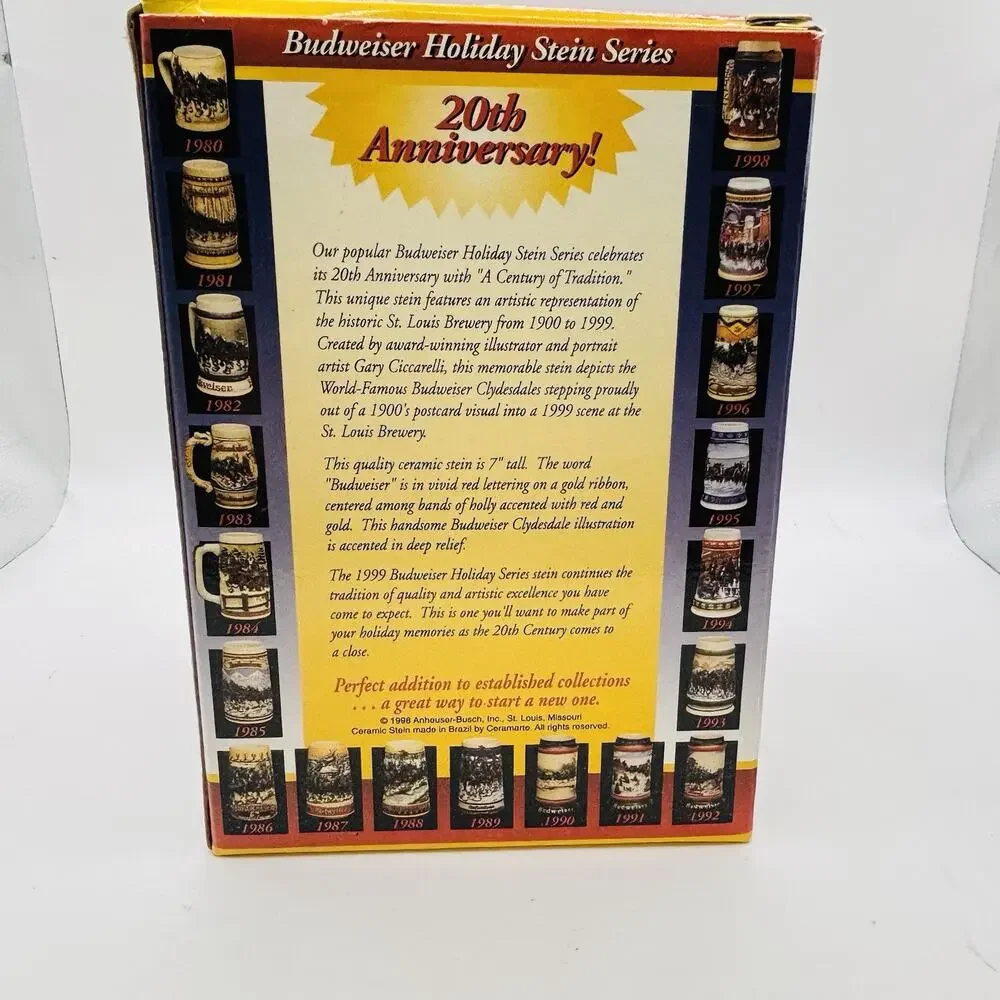 Budweiser century tradition