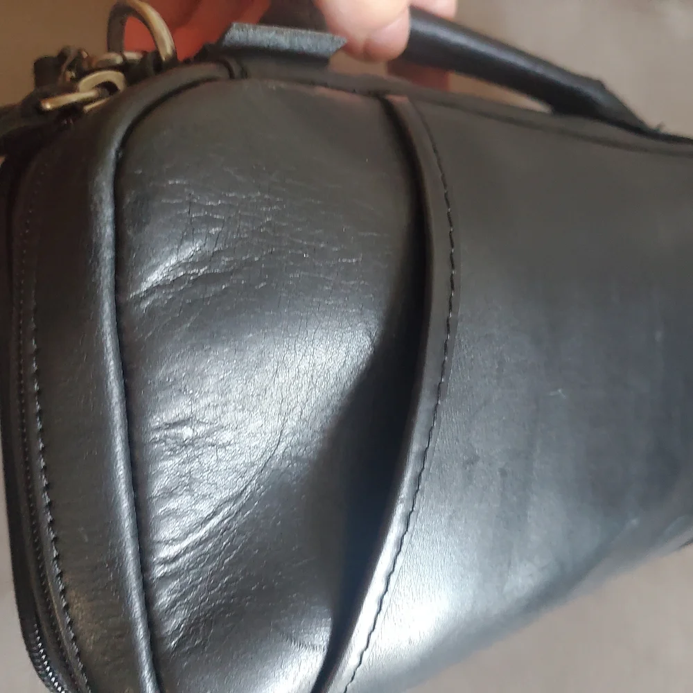 L.L. Bean leather bag elegant