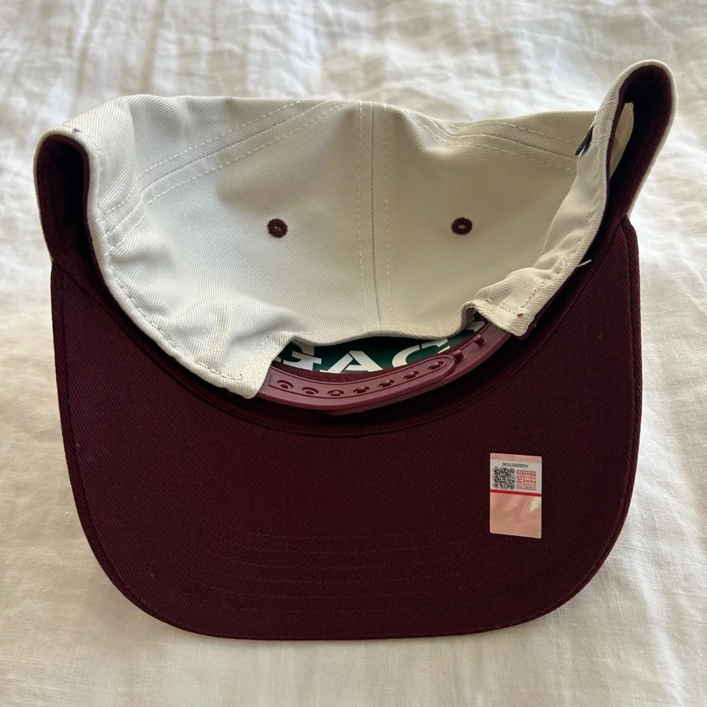 Legacy Texas A&M Hat - Cream and Maroon