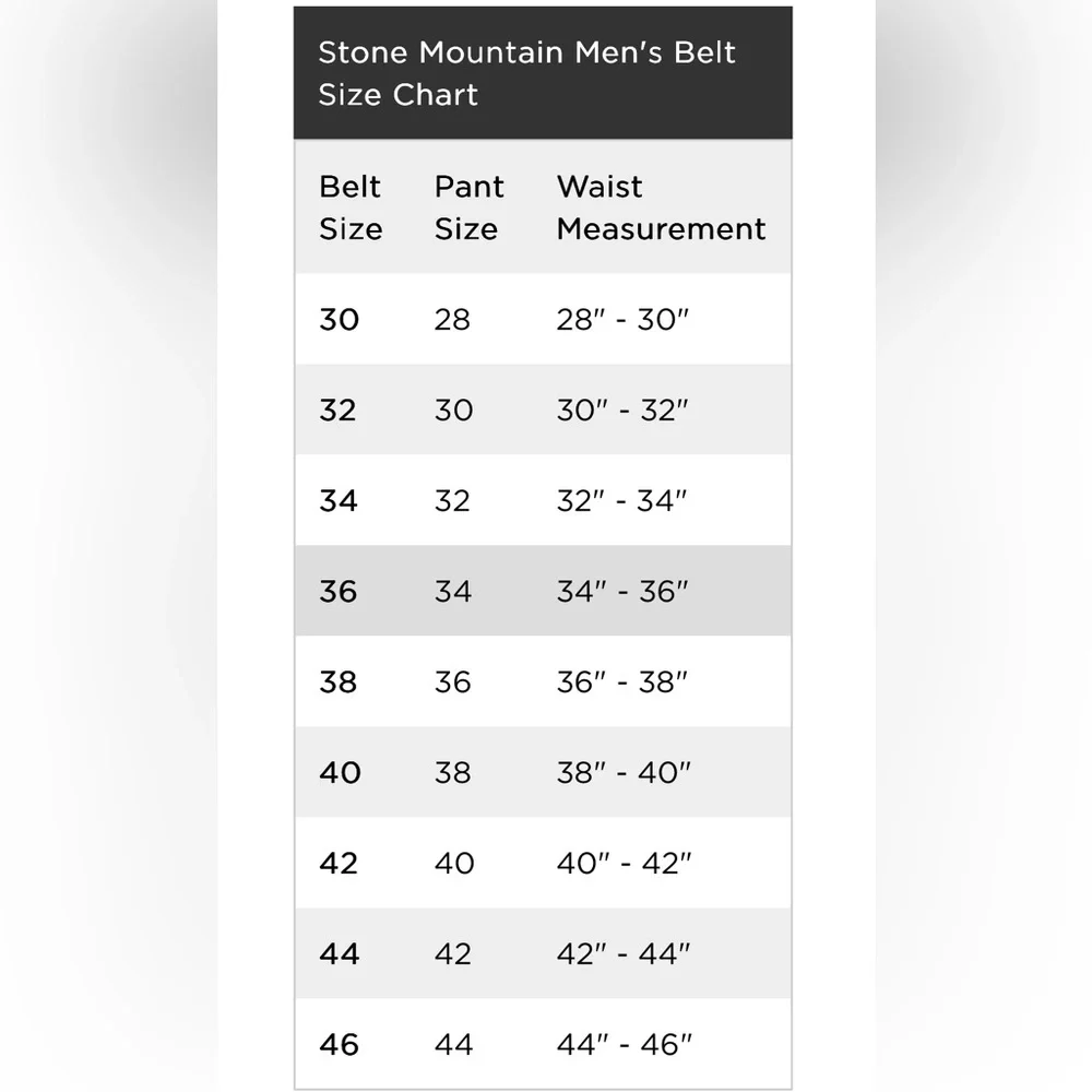Stone Mountain Accessories men stone