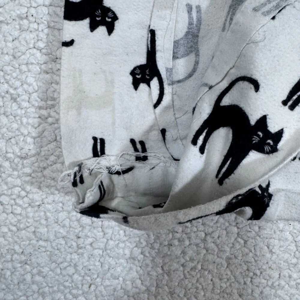 Homemade black cat