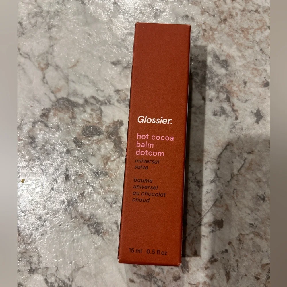Glossier Hot Cocoa Balm Dotcom Original Formula Limited Edition New