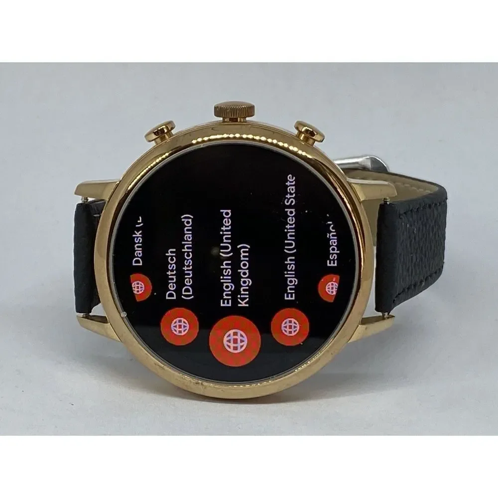 Fossil Gen 4 Authentic Digital Dial Smart Watch Custom Band FTW6031 BA300