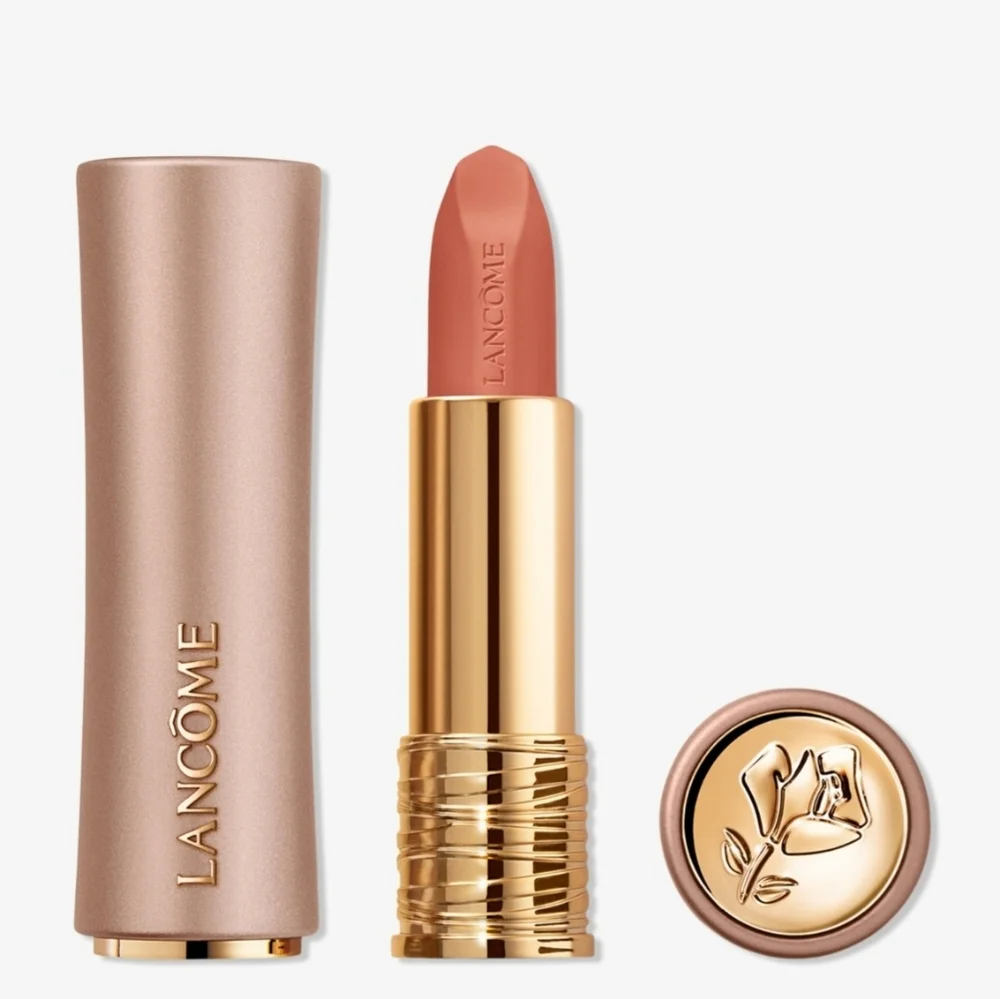 Lancome Soft Matte Lipstick in Love Whispers (Rosewood Nude)